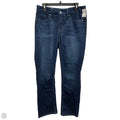 Jeans Boot Cut By Seven 7 In Blue Denim, Size: 8