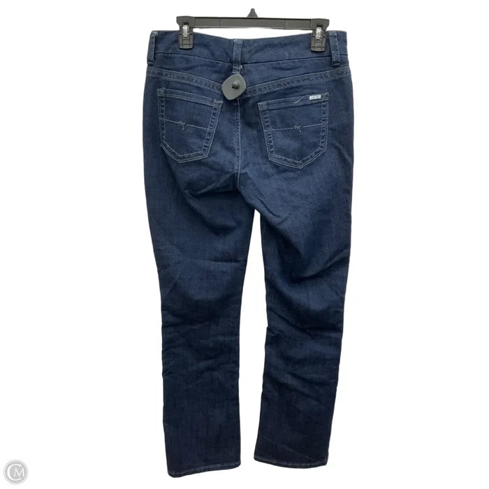 Jeans Boot Cut By Seven 7 In Blue Denim, Size: 8