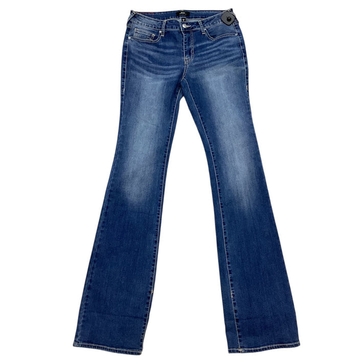 Jeans Boot Cut By True Religion In Blue Denim, Size:8