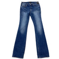 Jeans Boot Cut By True Religion In Blue Denim, Size:8