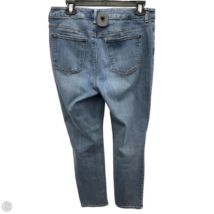 Jeans Boyfriend By Chicos In Blue Denim, Size: 6