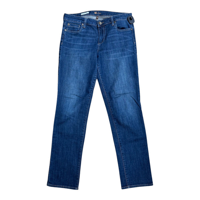 Jeans Boyfriend By Kut In Blue Denim, Size:10