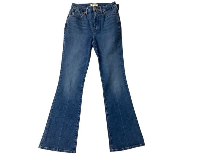 Jeans Flared By Madewell In Blue Denim, Size:4