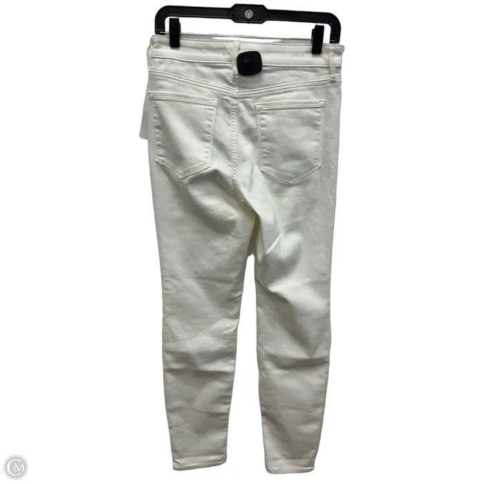 Jeans Skinny By Athleta In White Denim, Size: 6