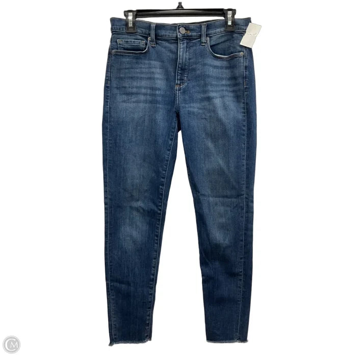 Jeans Skinny By Banana Republic In Blue Denim, Size: 6