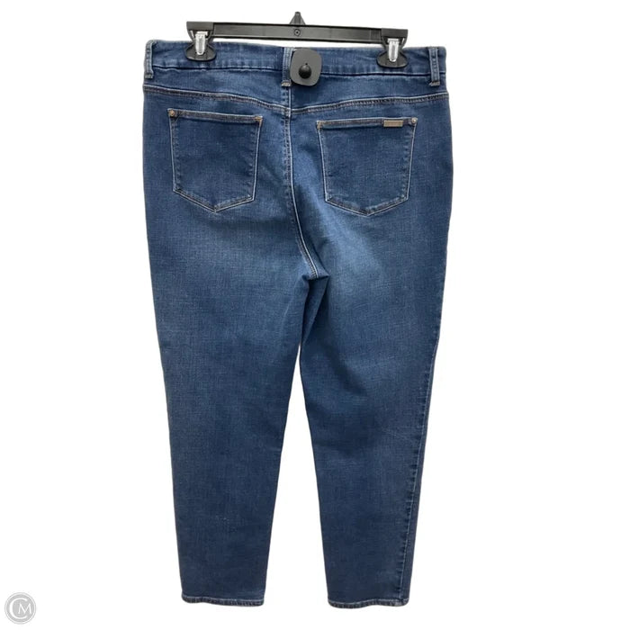 Jeans Skinny By Chicos In Blue Denim, Size: 8