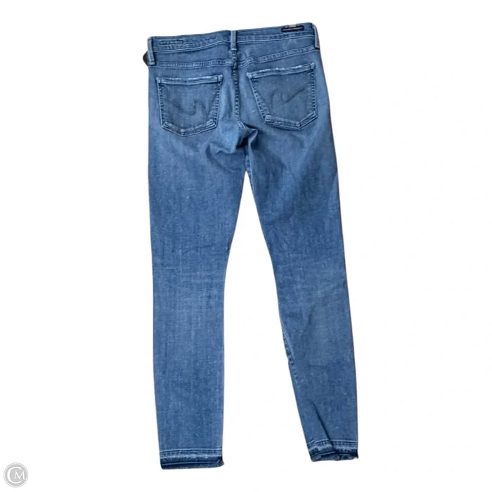 Jeans Skinny By Citizens Of Humanity In Blue Denim, Size: 4