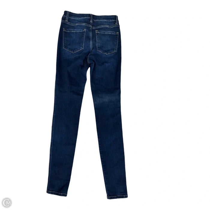 Jeans Skinny By Flying Monkey In Blue Denim, Size: 6