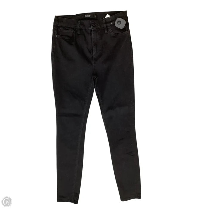 Jeans Skinny By Hudson In Black, Size: 28