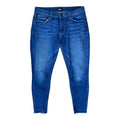 Jeans Skinny By Hudson In Blue Denim, Size:28