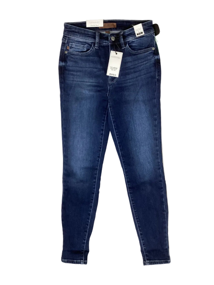 Jeans Skinny By Judy Blue In Blue Denim, Size:0