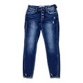 Jeans Skinny By Kancan In Blue Denim, Size:2