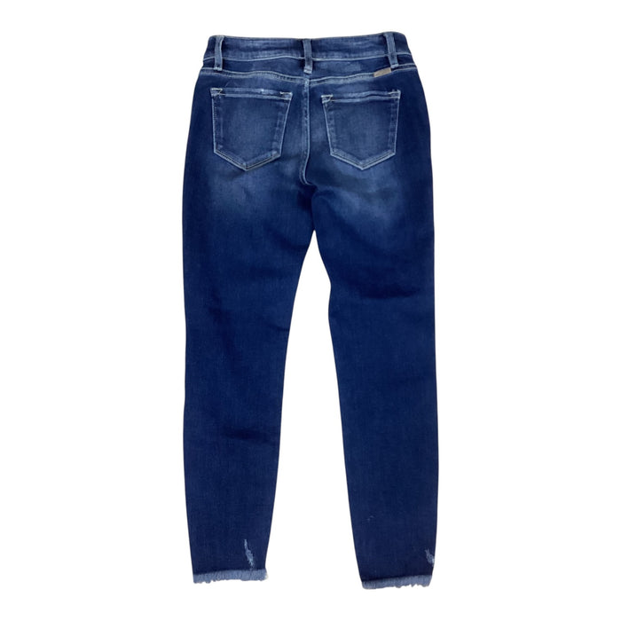 Jeans Skinny By Kancan In Blue Denim, Size:2