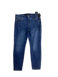 Jeans Skinny By Liverpool In Blue Denim, Size:10P