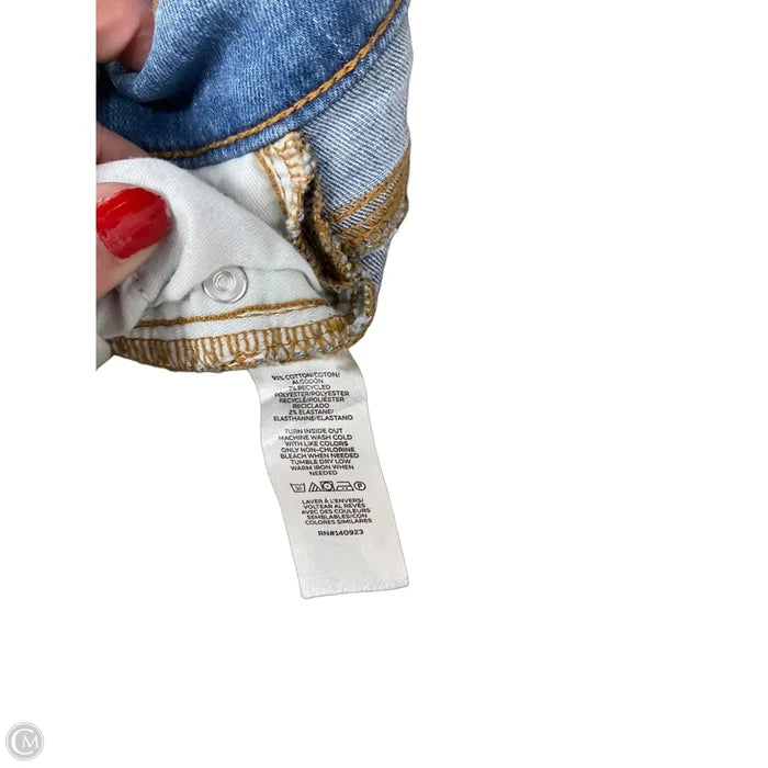 Jeans Skinny By Loft In Blue Denim, Size: 12