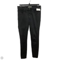 Jeans Skinny By Madewell In Black Denim, Size: 4