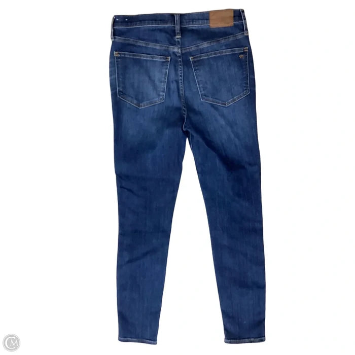 Jeans Skinny By Madewell In Blue Denim, Size: 6