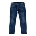 Jeans Skinny By Mother In Blue Denim, Size:6