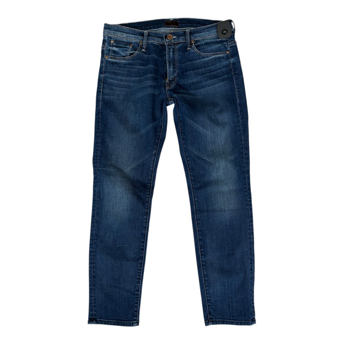 Jeans Skinny By Mother In Blue Denim, Size:6