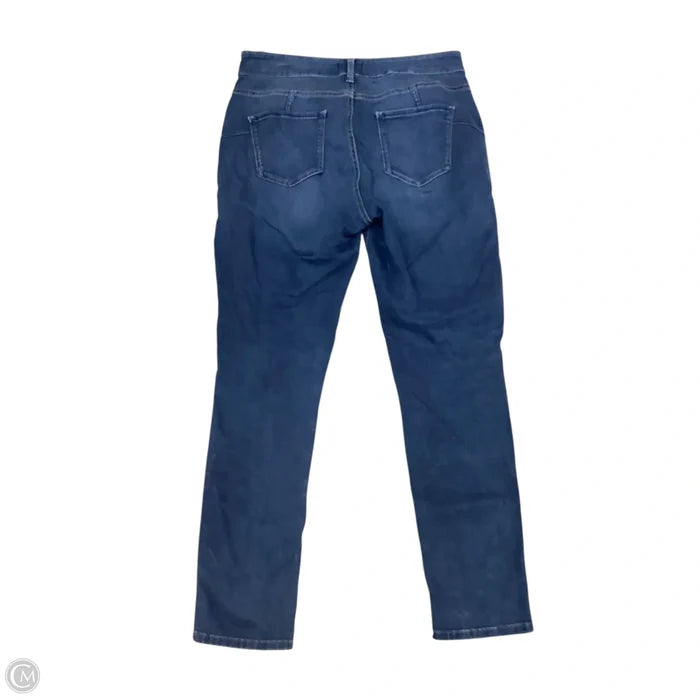 Jeans Skinny By Not Your Daughters Jeans In Blue Denim, Size: 12