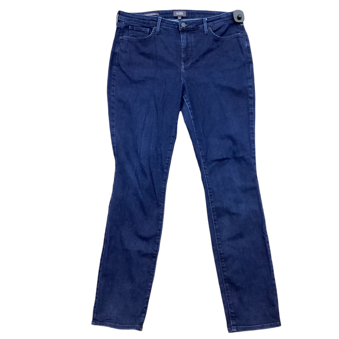 Jeans Skinny By Not Your Daughters Jeans In Blue Denim, Size:12