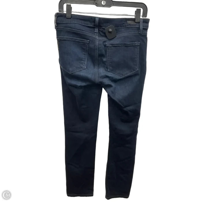 Jeans Skinny By Paige In Blue Denim, Size: 4