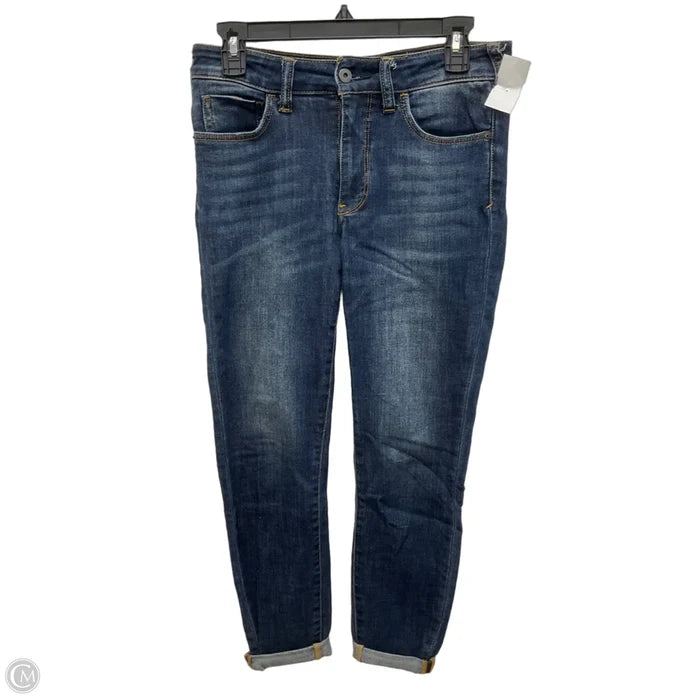 Jeans Skinny By Pilcro In Blue Denim, Size: 4
