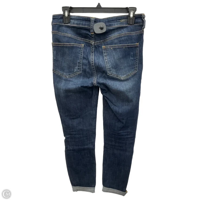 Jeans Skinny By Pilcro In Blue Denim, Size: 4