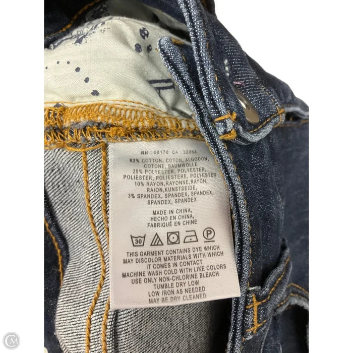 Jeans Skinny By Pilcro In Blue Denim, Size: 4
