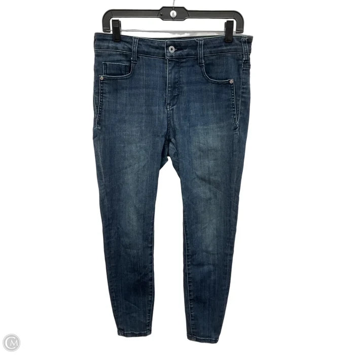 Jeans Skinny By Pilcro In Blue Denim, Size: 6