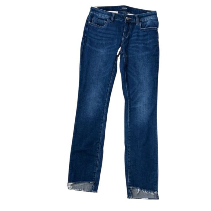 Jeans Skinny By Pilcro In Blue Denim, Size:6