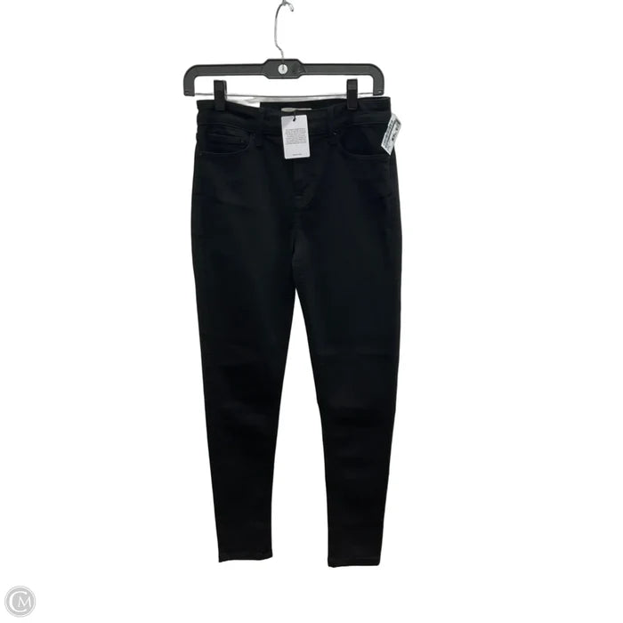 Jeans Skinny By Reiss In Black Denim, Size: 6
