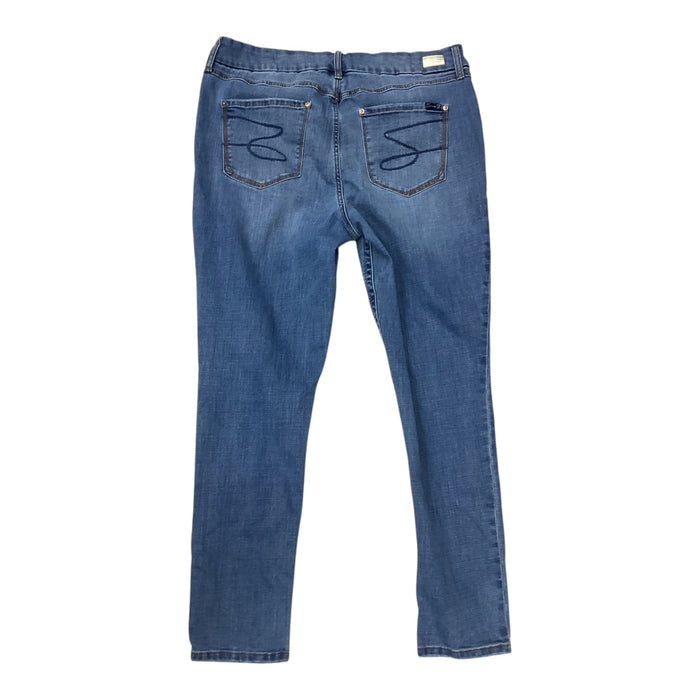 Jeans Skinny By Seven 7 In Blue Denim, Size:16