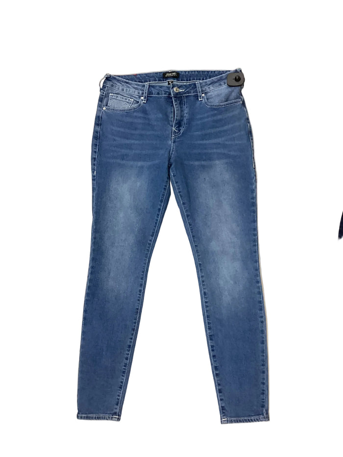 Jeans Skinny By True Religion In Blue Denim, Size:8