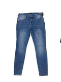 Jeans Skinny By True Religion In Blue Denim, Size:8