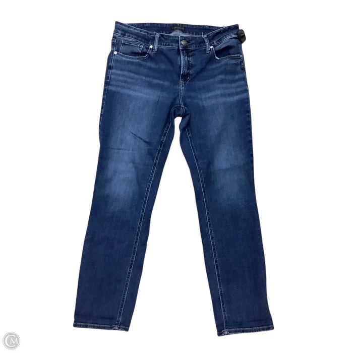 Jeans Straight By Clothes Mentor In Blue Denim, Size: 10