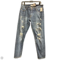 Jeans Straight By Kancan In Blue Denim, Size: 4