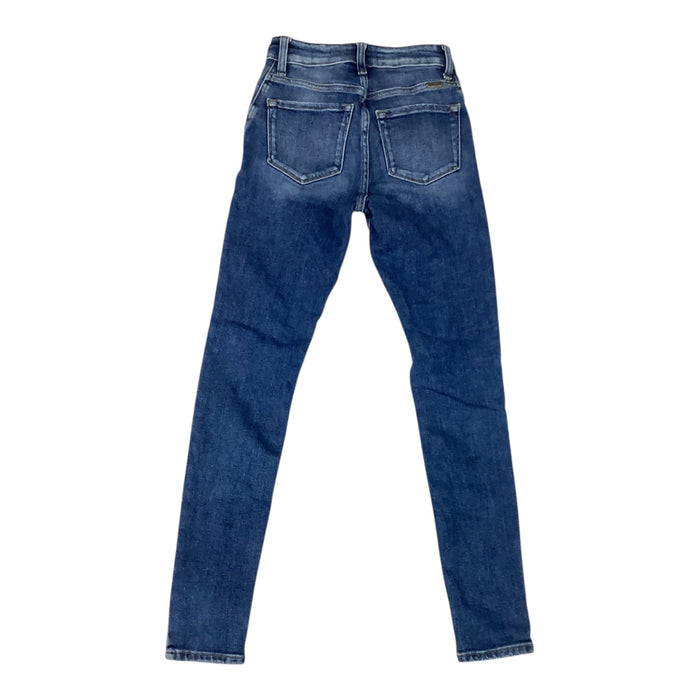 Jeans Straight By Kancan In Blue Denim, Size:0