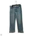 Jeans Straight By Loft In Blue Denim, Size: 6