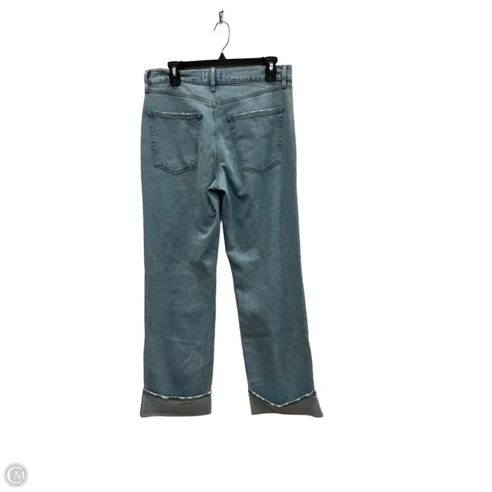 Jeans Straight By Loft In Blue Denim, Size: 6