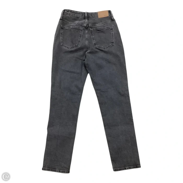 Jeans Straight By Madewell In Black, Size: 2
