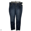 Jeans Straight By Natural Reflections In Blue Denim, Size: 10l