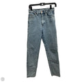 Jeans Straight By Stradivarius In Blue, Size: 4