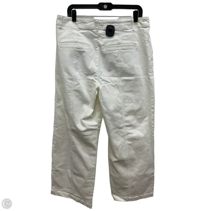 Jeans Straight By Universal Thread In White, Size: Xl