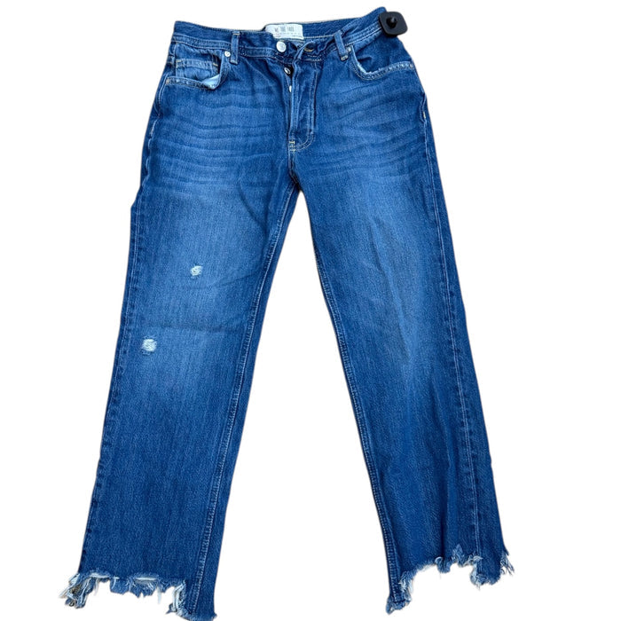 Jeans Straight By We The Free In Blue Denim, Size:2