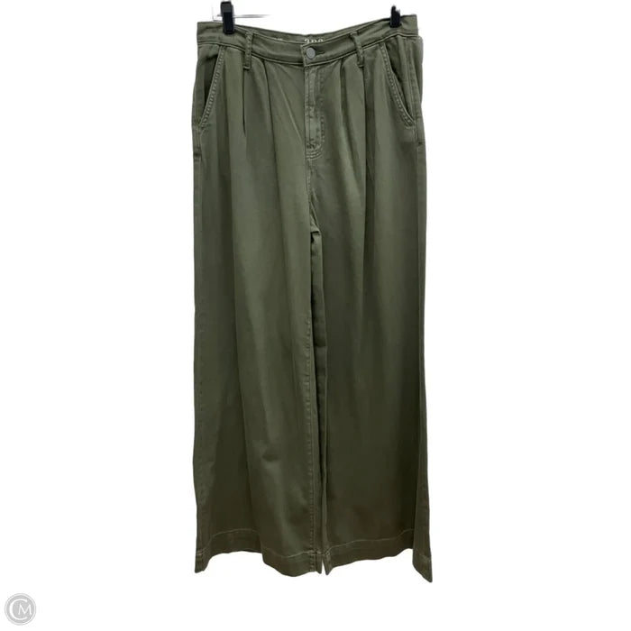 Jeans Wide Leg By Ana In Green, Size: 8