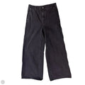 Jeans Wide Leg By Madewell In Black Denim, Size: 4