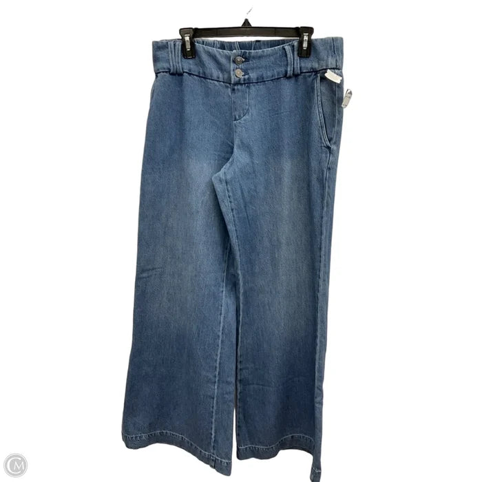 Jeans Wide Leg By Rewash In Blue Denim, Size: 8