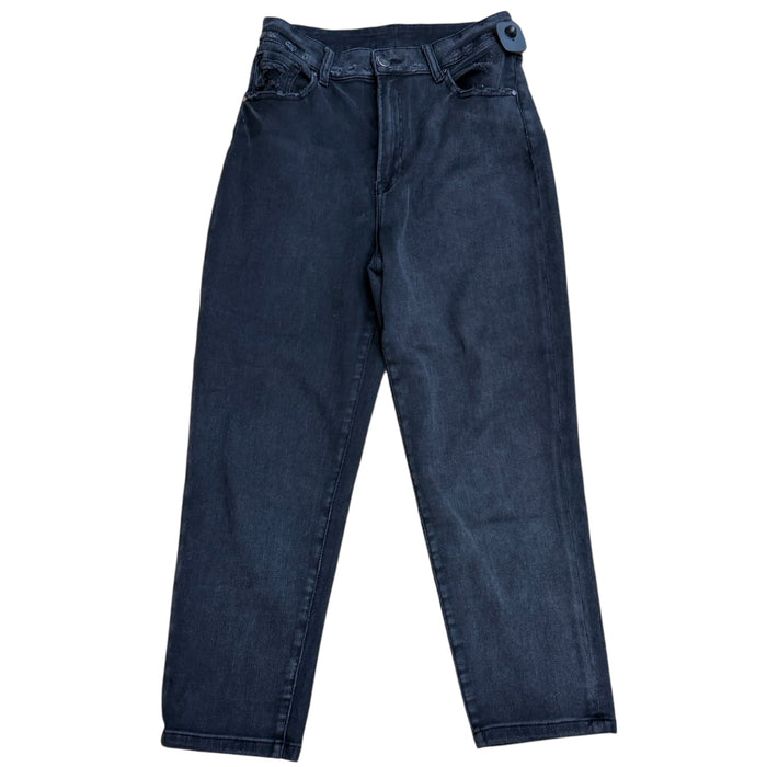 Jeans Wide Leg By Risen In Black, Size:6