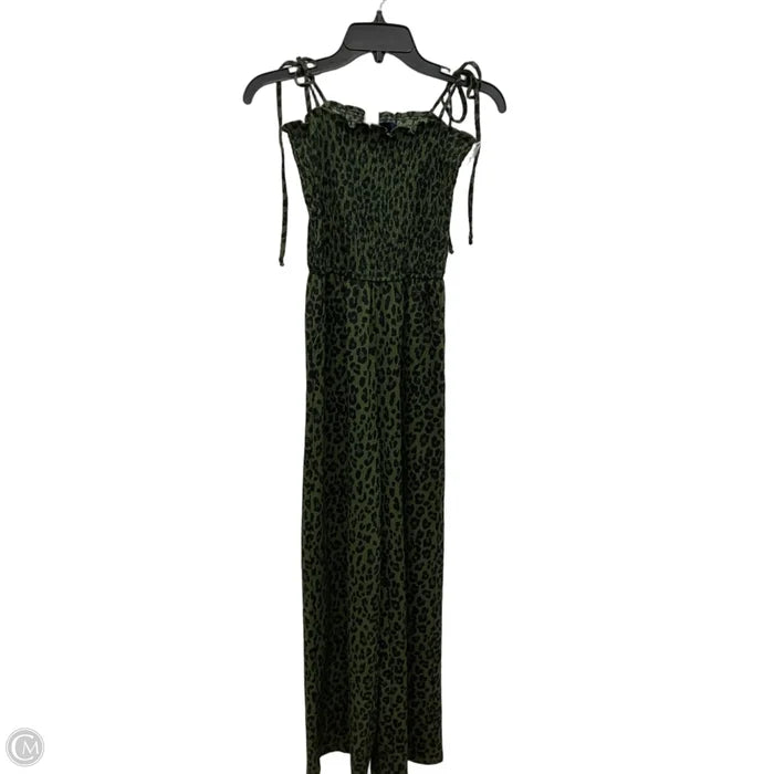 Jumpsuit By Blue Rain In Animal Print, Size: Xs